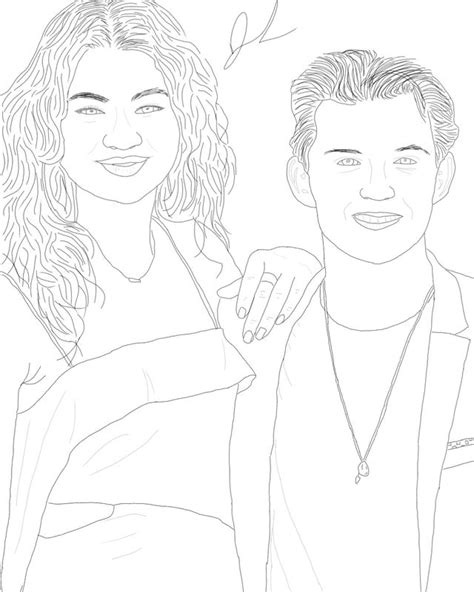 Decided To Do A Quick 1 Hour Sketch Of Tom And Zendaya On My Phone