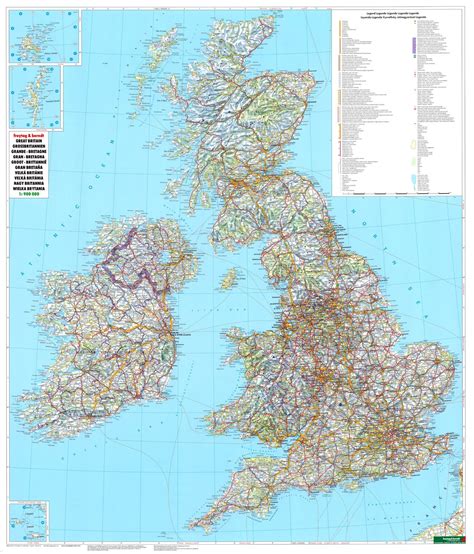 This map was created by a user. Koop Landkaart Groot Brittannie 1:900.000 met ...