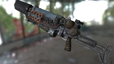 Gauss Rifle Retexture Fallout 4 Fo4 Mods