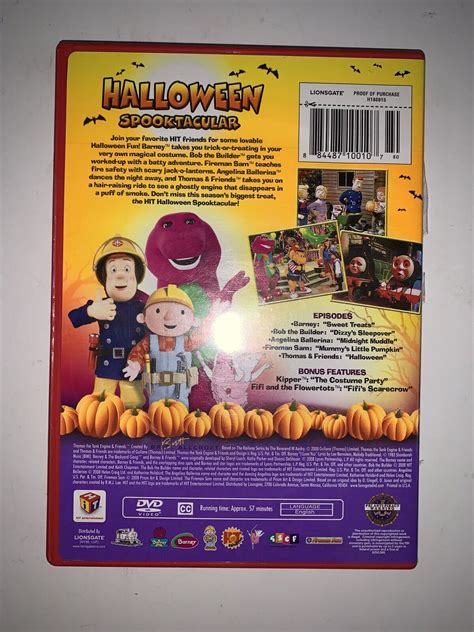 Hit Favorites Halloween Spooktacular Dvd Grelly Usa