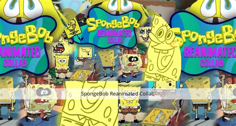 SpongeBob Reanimated Collab 2019