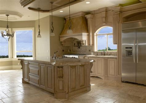 Off White Kitchen Cabinets With Brown Island Kitchen Cabinet Ideas