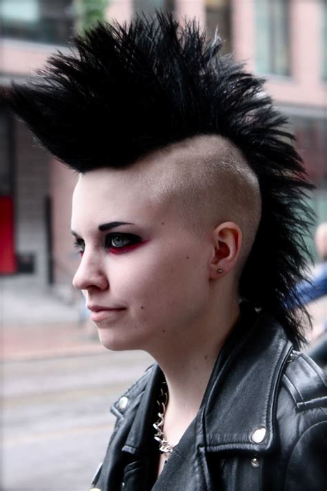 post punk goths punk hair punk girl punk mohawk