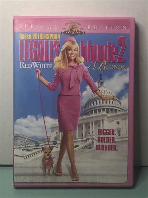 Legally Blonde 2 Red White And Blonde Special Edition Dvd Ebay