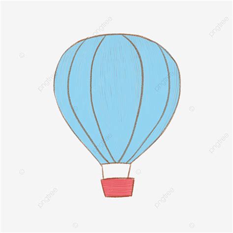 Hot Air Balloons Png Transparent Blue Aerial Cartoon Hot Air Balloon