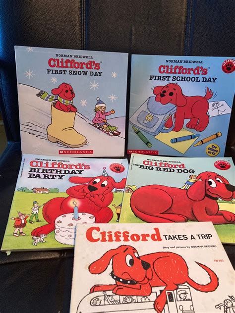 Clifford The Big Red Dog Classic Books That Never Grow Old Etsy