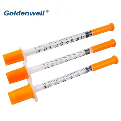 Insulin Syringes U 40 Manufacturers And Suppliers Customized Products Factory Goldenwell