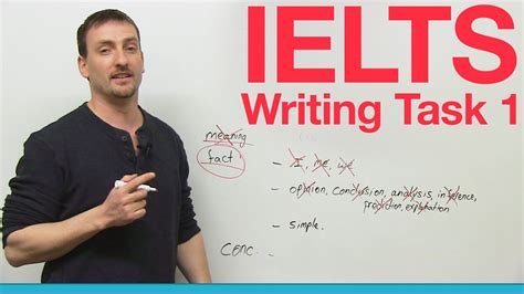 Ielts Writing Task 1 What To Write Youtube