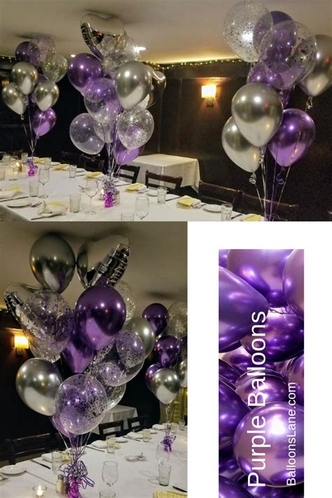 1 Best Balloon Centerpieces 2023 Quick Bouquet Delivery Nyc Silver