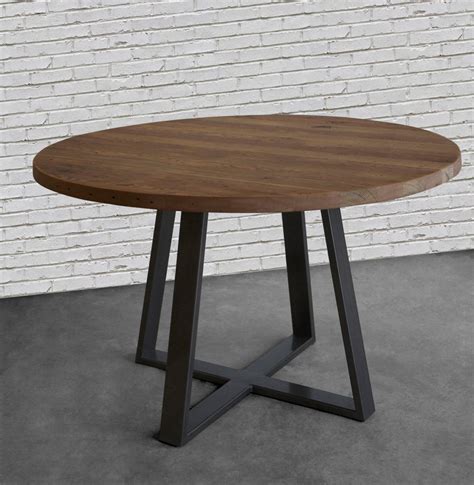 Round Farmhouse Table Round Wood Table Dining Table In Kitchen Round