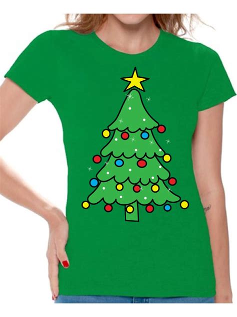 Awkward Styles Christmas Tree Shirt Christmas Shirts For Women