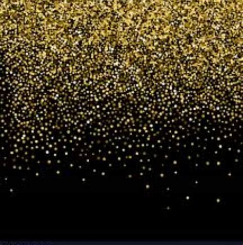 Black Gold Glitter Sparkle Background