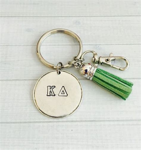Kappa Delta Key Chain Sorority Key Chain By Tomistreasures Kappa