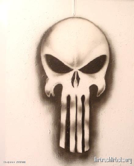 Punisher Skull Tattoogirl Body Painting Punisher Skull Punisher
