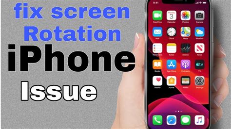Iphone How To Turn Offon Screen Rotation Youtube