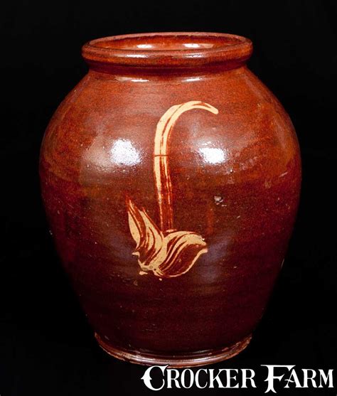 Price chopper apparently no longer follows vt law in sale items, plus has reduced the gas program and made it confusing. Very Rare New England Redware Jar w/ Yellow Slip ...