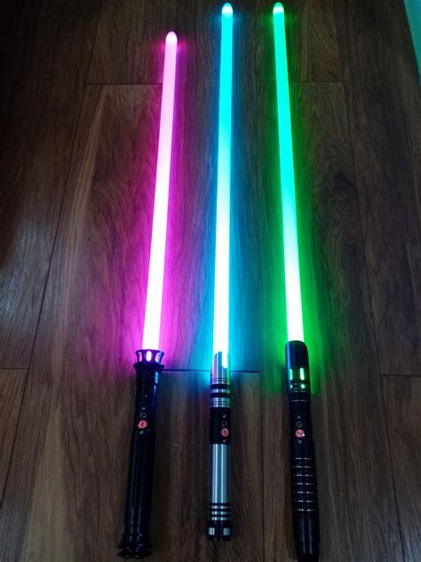 My Collection So Far Rlightsabers