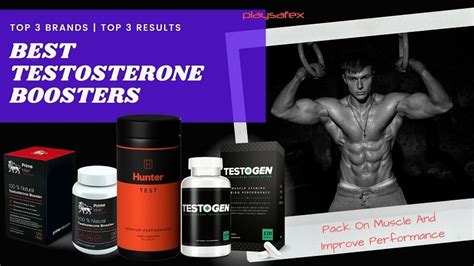 best testosterone boosters for men [top 3] safe and effective