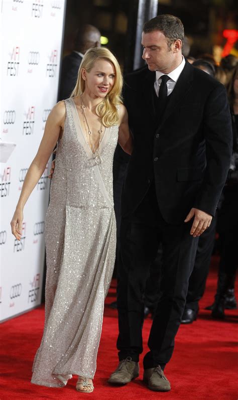 naomi watts and liev schreiber split former couple look sad after ending their 11 year relationship
