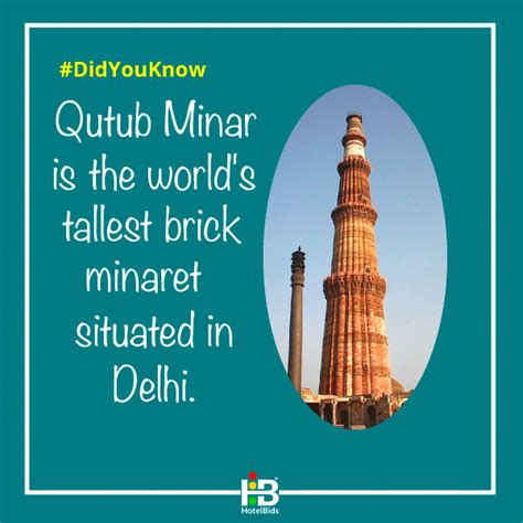 Didyouknow This Fact About Qutub Minar Delhi Is The City With Full Of