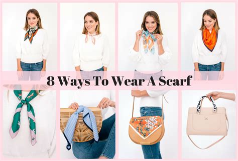 8 Ways To Wear A Scarf Julia Berolzheimer