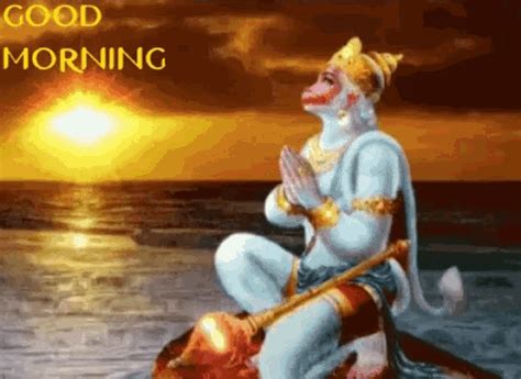 Hanuman Good Morning Gif Hanuman Good Morning Discover Share Gifs