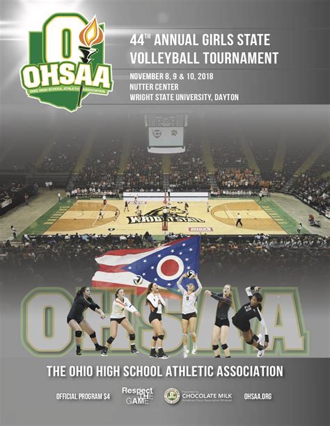 Ohsaa Sports And Tournaments Volleyball Girls Volleyball 2018