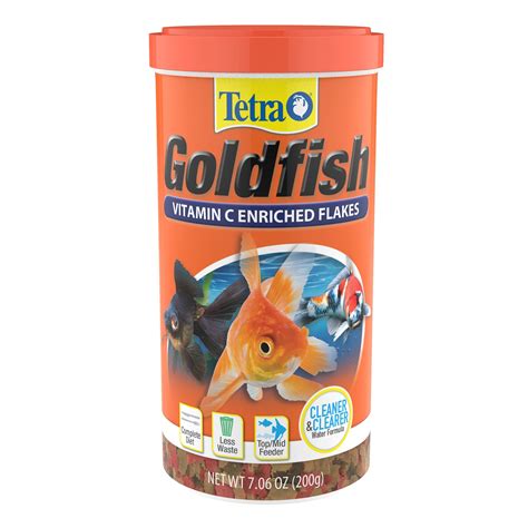 Tetra Tetrafin Goldfish Flakes 706 Ounces Balanced Diet Fish Food