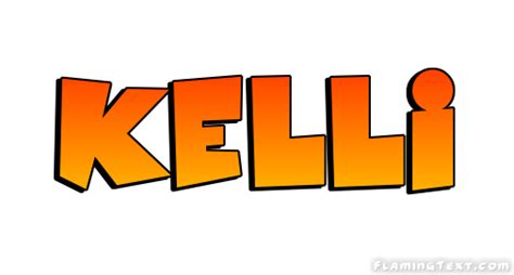 Kelli Logo Free Name Design Tool From Flaming Text