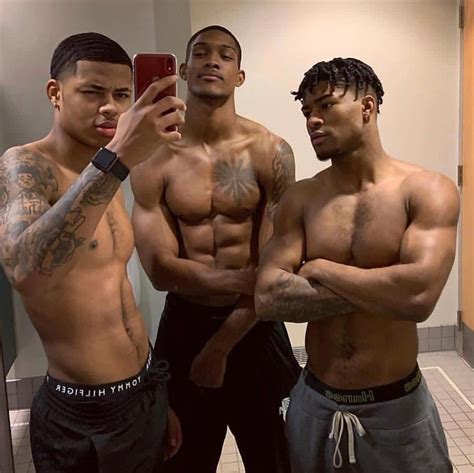 Black Mixed Men On Instagram Left Middle Or Right Hot Black Guys Fine Black Men
