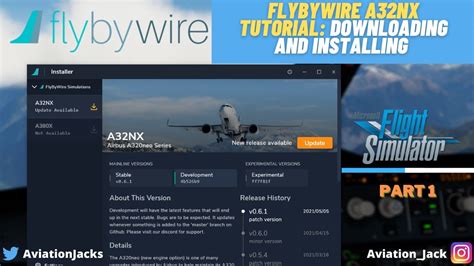 Microsoft Flight Simulator Flybywire A32nx Tutorial How To Install