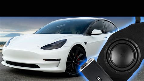 Audio System Upgrade For Tesla Model 3 By Nvx Evannex Aftermarket