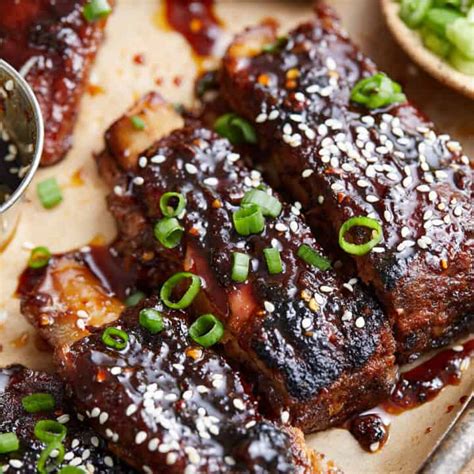 sticky asian pork ribs in the oven bites with bri