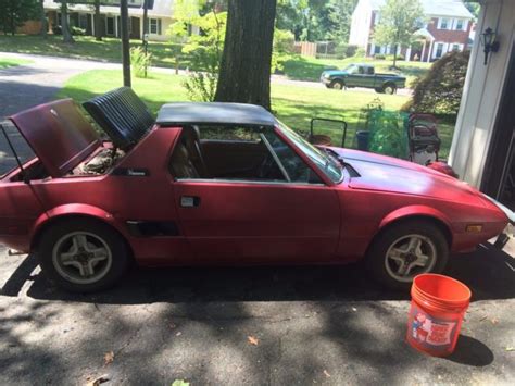 1981 Fiat X 19 For Sale Fiat Other 1981 For Sale In Morrisville