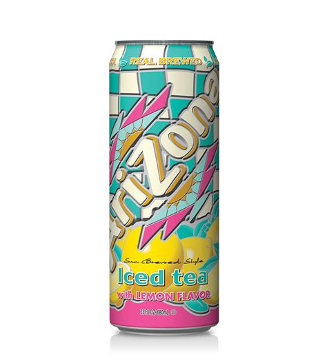 Arizona Iced Tea Lemon Flavor Kiste 24 X 680 Ml Usa Tee Drink Shop