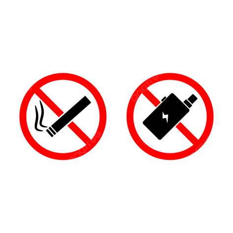No Smoking And Vaping Icon No Smoking And No Vaping Icon No Smoking