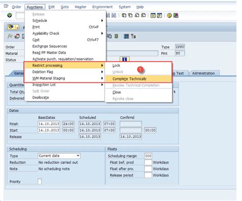 Production Order In Sap Pp Sap Administration How To Plan