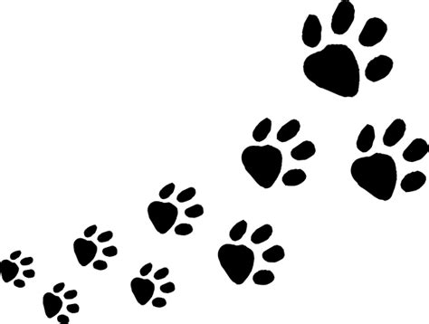 Dog Tracks Clip Art At Vector Clip Art Online Royalty Free