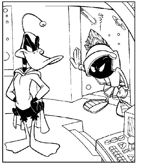 Marvin And Friends Disney Coloring Pages Coloring Home