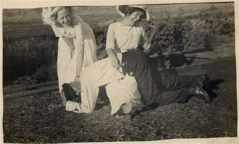 Hilarious Snapshots Of Naughty Girls In The Early Th Century