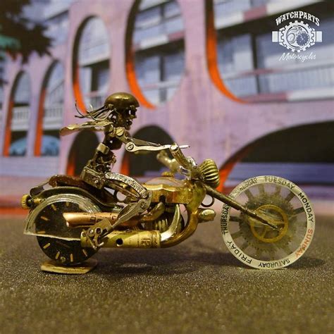 Steampunk Artists Made A Motorcycle And Rider Completely