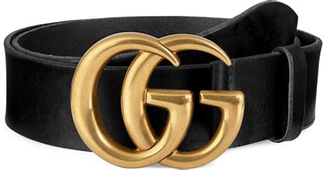 Black And Gold Gucci Belt Womens Paul Smith