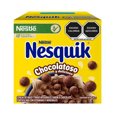 Cereal Nestlé Nesquik sabor chocolate 30 g Walmart