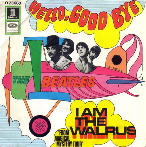 The Beatles Hello Goodbye I Am The Walrus 1967germany Tumblr Pics