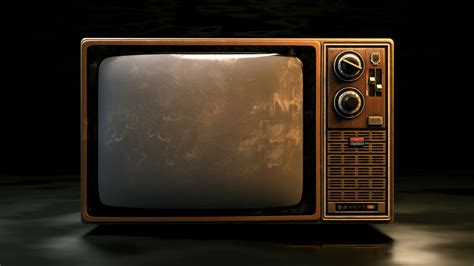 Artstation Antique Tv Old Television Game Assets
