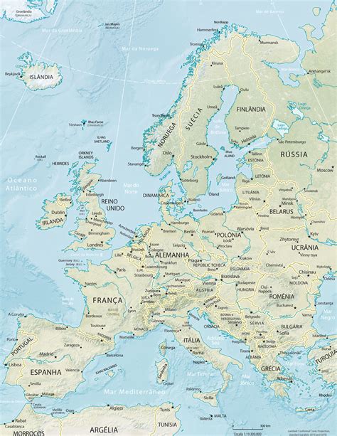 Mapa Da Físico Da Europa Free Download Nude Photo Gallery