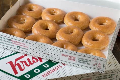 Usually the 12 box of doughnuts would cost £9.95, but you can get it for free with the purchase of. 80th Birthday: Buy a Dozen, Get a 80¢ Dozen | Krispy Kreme
