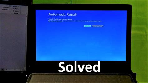 If you're confident that a windows 10 installation is still functional, then it's possible to disable the automatic startup repair system. How to fix Automatic Repair Boot Loop in Windows 10, Your ...