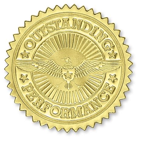 Custom Gold Seals For Certificates Arts Arts
