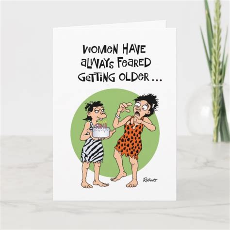 Funny Female Birthday Card
